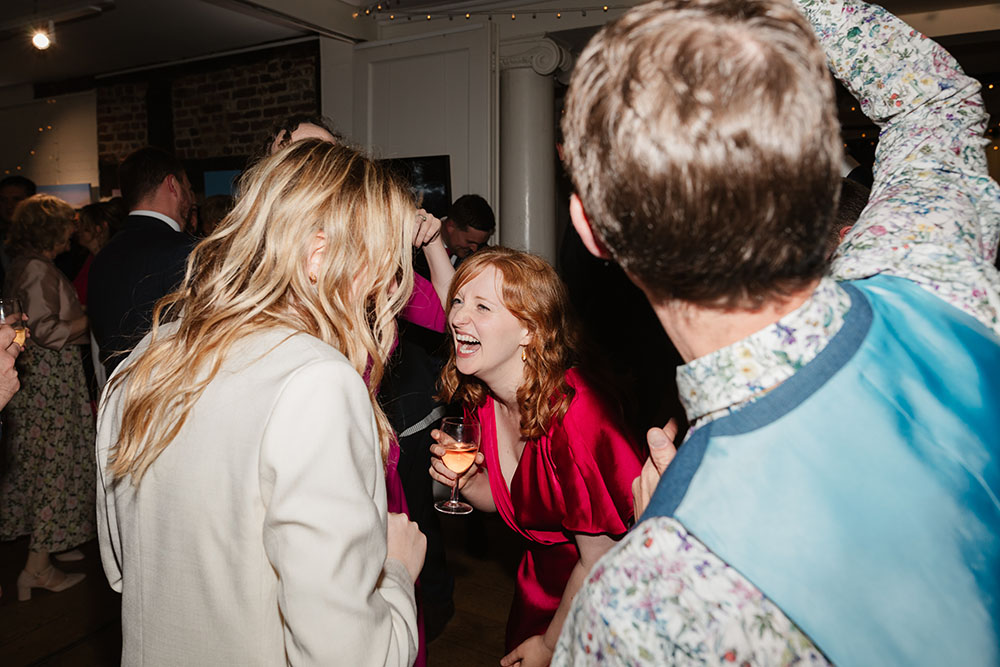 Dancing in Lower Gallery  Photo credit: Claire Wakefield Photography