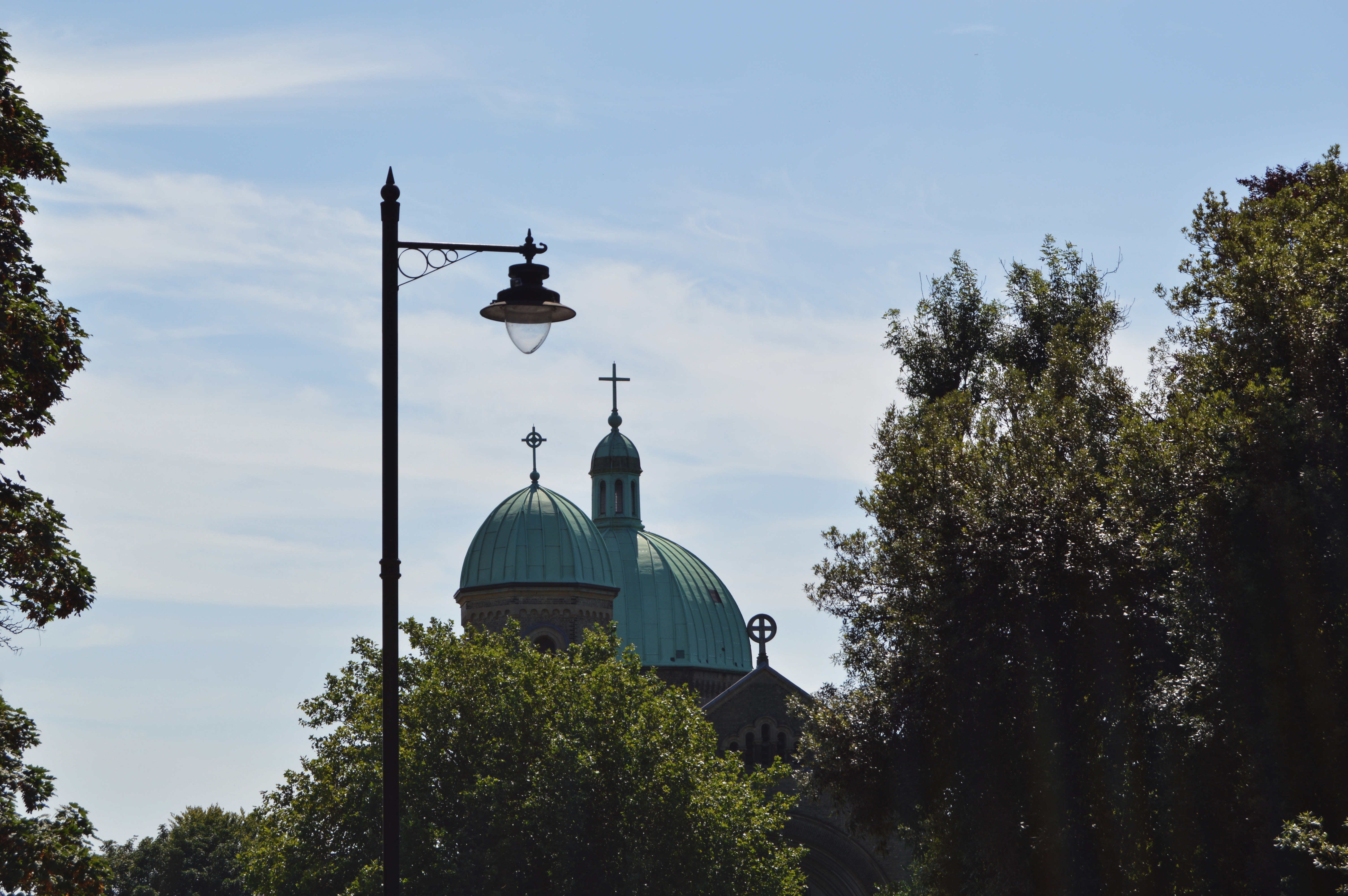 Photo of the roof of St Joseph's church by Maria