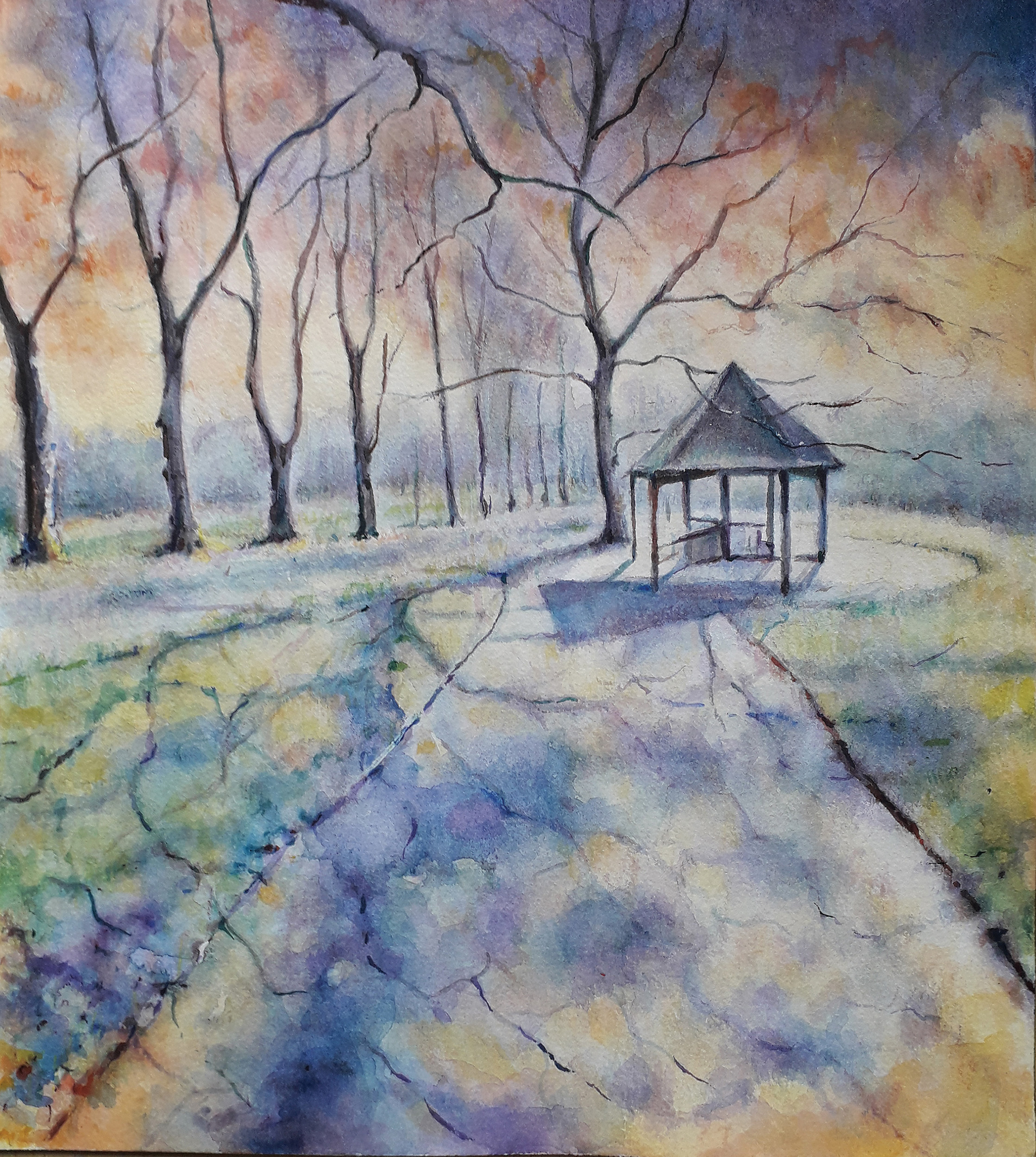 'Waterlow Bandstand' by Andrew Riley