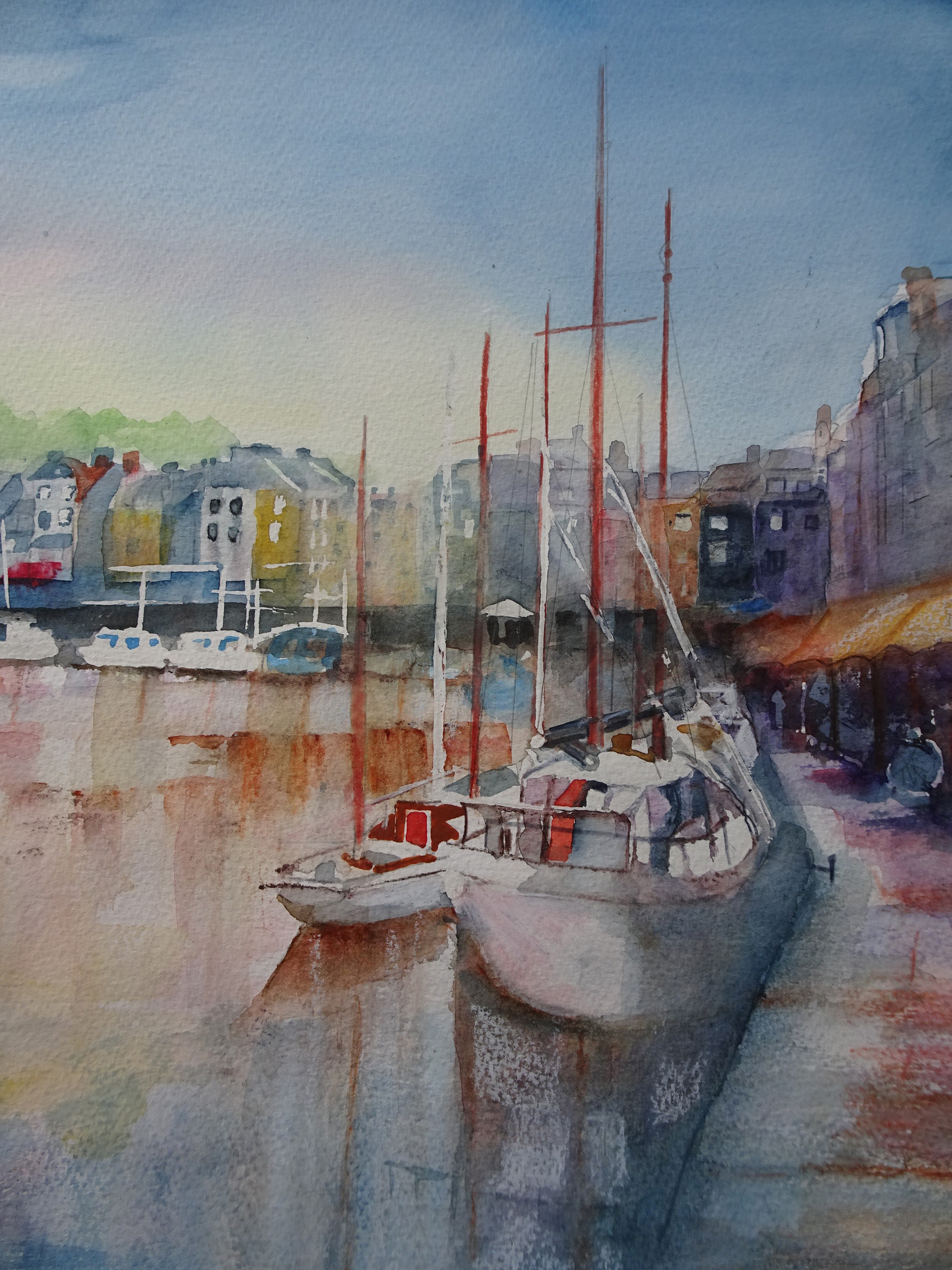 'Honfleur' by Chris Baker