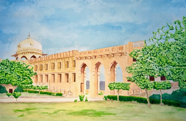 'Jaigarh Fort, Jaipur' by Morley Speed