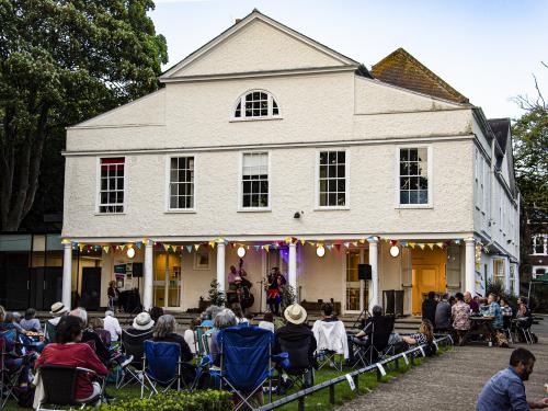 concert on the Tea Lawn