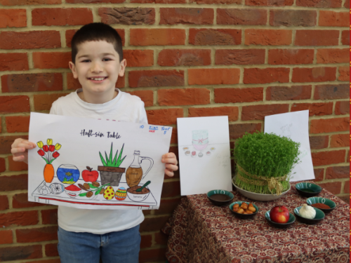 boy at nowruz family day